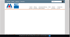 Desktop Screenshot of lvm.metallhandwerk.de